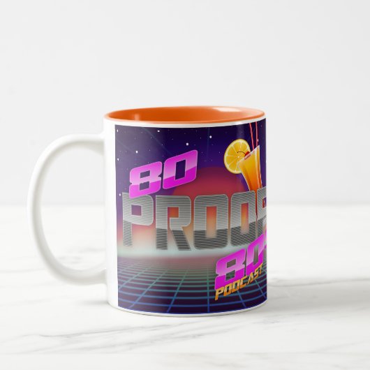 80 Proof 80s Podcast Nieuwe Mok (Links)