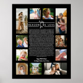 80 redenen waarom we van je verjaardagscadeau houd poster (Voorkant)