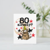 80 Reeds 's avonds Briefkaart (Staand voorkant)