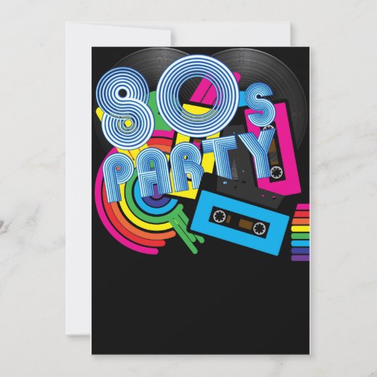 80 Retropartij Kaart (Voorkant)