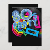 80 Retropartij Kaart (Voorkant / Achterkant)