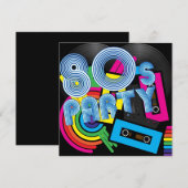 80 Retropartij Kaart (Voorkant / Achterkant)