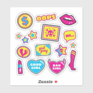 80’s-90’s Retro stickers