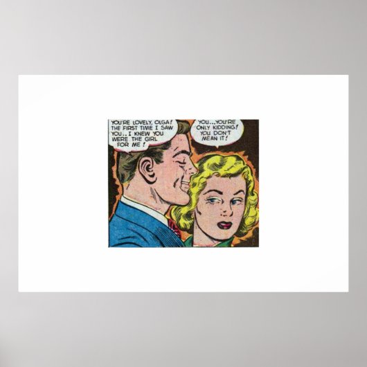 80-s Golden age Horror strips Poster (Voorkant)