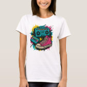 80’s Graffiti Vibes T-shirt (Voorkant)