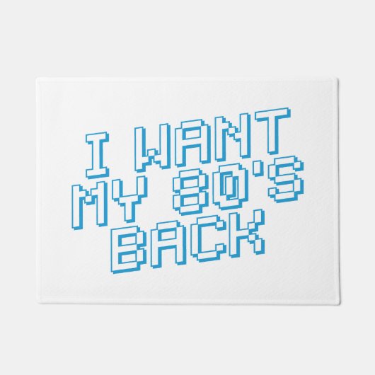 80 s Lover Deurmat (Voorkant)