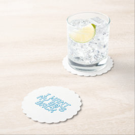 80 s Lover Kartonnen Onderzetters