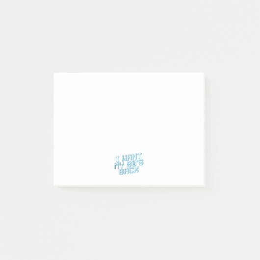 80 s Lover Post-it® Notes (Voorkant)