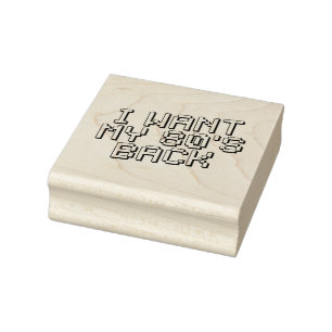 80 s Lover Rubberstempel