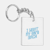 80 s Lover Sleutelhanger (Voorkant Links)