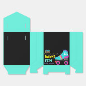 80’s of 90s Thema Verjaardag Uitnodiging Bedankdoosjes (Ongevouwen)