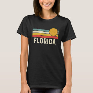 80-s Sunset Summer Retro Style Florida Verenigde  T-shirt