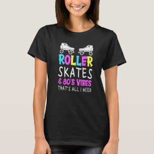 80 Schaatsen voor een rolschaater T-shirt