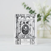 '80 Sermons die door dat geleerde Briefkaart (Staand voorkant)