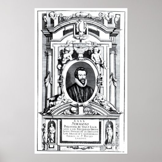 '80 Sermons die door dat geleerde Poster (Voorkant)