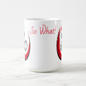 80 So What Wine Glass Inspirerend 80ste verjaardag Magische Mok (Midden)