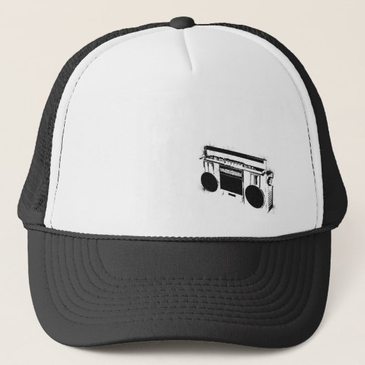 80-stereo Trucker Hat Pet (Voorkant)