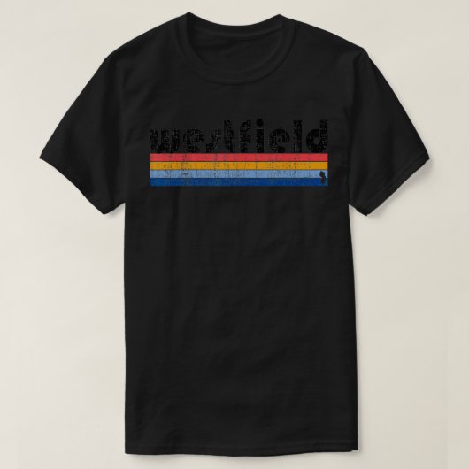 80-stijl Westfield NJ T-shirt (Design voorkant)
