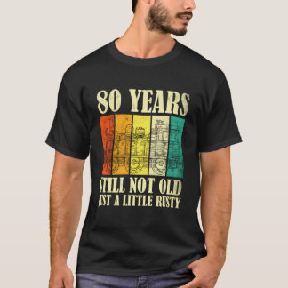 80 Treinstoomtrein 80ste T-shirt