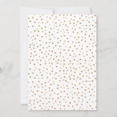 80 Uitstekend Verjaardagsfeest - Wit Goud Roze Kaart (Achterkant)