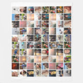 80 unieke foto's of uw Afbeeldingen of citaten All Fleece Deken (Voorkant)