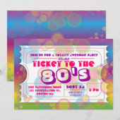 80 van de Partij de Uitnodiging van de Toelating v (Voorkant / Achterkant)