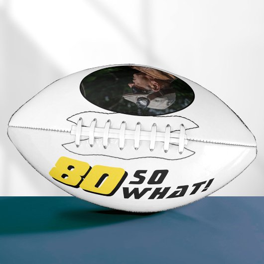 80 Wat grappig Inspirerend 80ste verjaardag American Football