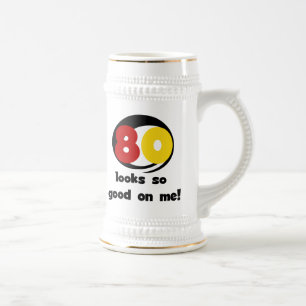 80 ziet er zo goed uit voor mij T-shirts en cadeau Bierpul