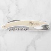 80 zo wat Funny Quote personaliseerde 80e verjaard Kurkentrekker (Achterkant)