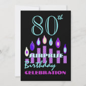 80e - 89e VERZEKERING - uitnodiging van de Birthda (Voorkant)