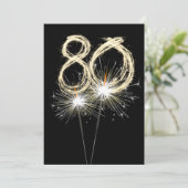 80e 'Birthday'-brochure Kaart (Staand voorkant)