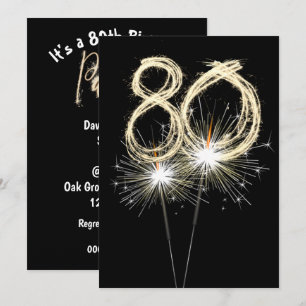 80e 'Birthday'-brochure Kaart