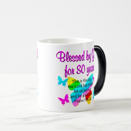 80E BIRTHDAY PRAYER MAGISCHE MOK (Voorkant rechts)