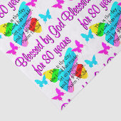 80E BIRTHDAY PRAYER TISSUEPAPIER (Detail)