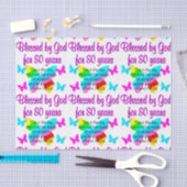 80E BIRTHDAY PRAYER TISSUEPAPIER (Craft)