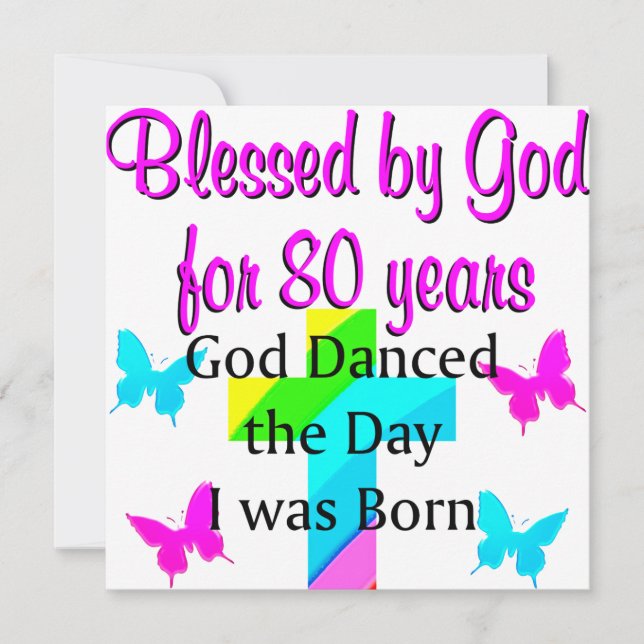 80E GOD DIE LIEFHEEFT (Voorkant)