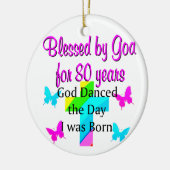 80E GOD DIE LIEFHEEFT KERAMISCH ORNAMENT (Links)