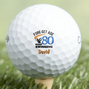 80e golfcadeau voor voormalige collega - Blijf swi Golfballen