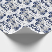 80e marineballonnen ter zee cadeaupapier (Hoek)