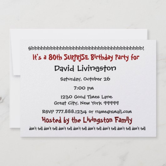 80e Sjabloon voor de uitnodiging tot het indienen (Achterkant)