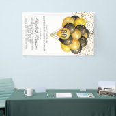 80e surrogaatbruine gouden banner (Beurs)