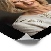 80e verjaardag 14 Photo Collage Hoera voor 80 jaar Poster (Hoek)