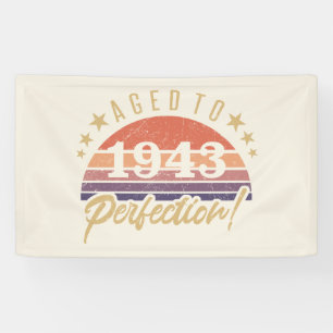 80e verjaardag 1943: perfectie spandoek
