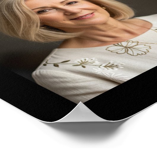 80e verjaardag 39 Photo Collage Hoera voor de jare Poster (Hoek)