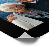 80e verjaardag 42 fotocollage JAREN IN DE MAAK Poster (Hoek)