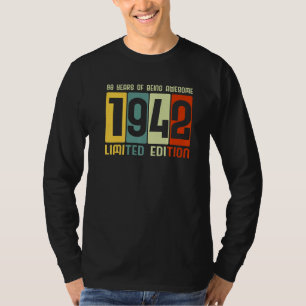 80e verjaardag 80 jaar Geweldige Retro-T - shirts