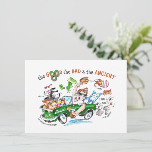 80e verjaardag - Aankondiging van de Aangepaste ka (Staand voorkant)