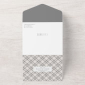 80e verjaardag all in one uitnodiging (Buitenkant)