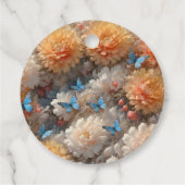 80e verjaardag bedankjes labels (Achterkant)