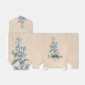 80e verjaardag Botanische Campanula Dank je wel gu Bedankdoosjes (Uitgevouwen)